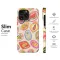 Vintage Travel Fruit Sticker Art Phone Case iPhone Samsung Cover Pixel 8102 - Image 7