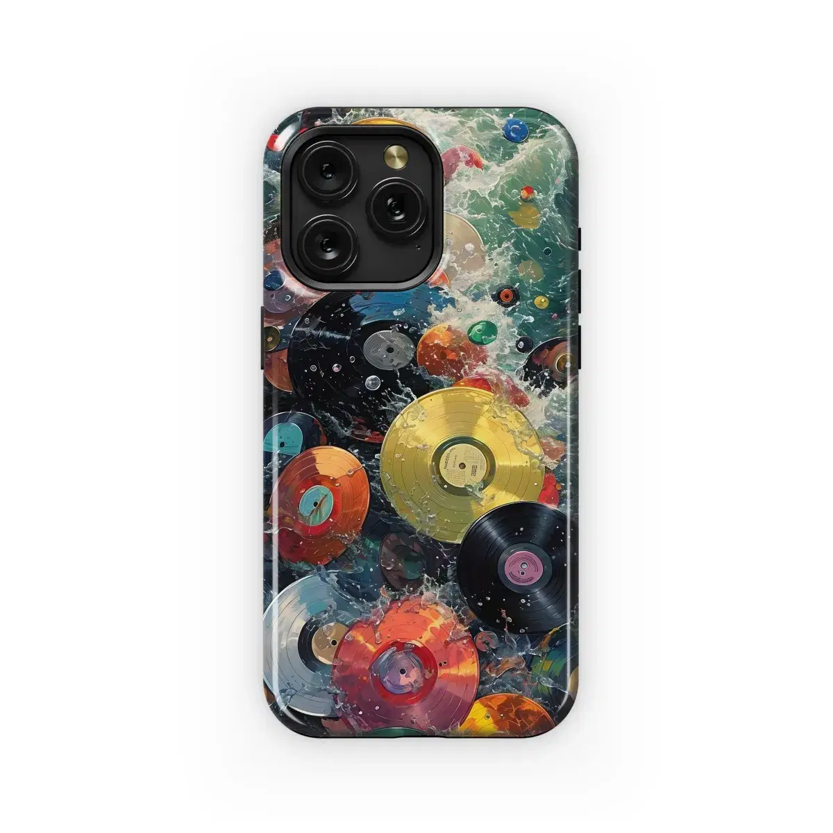 Vinyl Wave Splash
 Phone Case iPhone Samsung Cover Pixel 4252 - Image 1