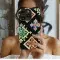 Watercolor Alhambra Tiles Black Phone Case iPhone Samsung Cover Pixel 3544 - Image 2