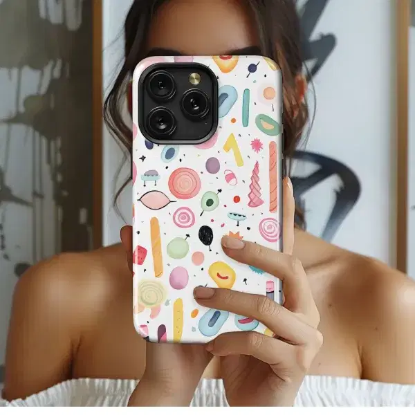 Watercolor Autumnal Study Pattern Phone Case iPhone Samsung Cover Pixel 5172 - Image 1