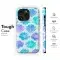 Watercolor Blue Purple Floral Pattern Phone Case iPhone Samsung Cover Pixel 5230 - Image 6
