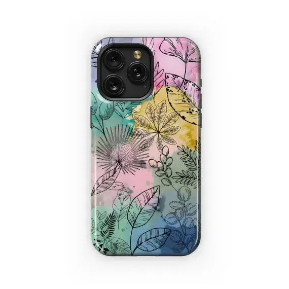 Watercolor Botanical Design
 Phone Case iPhone Samsung Cover Pixel 4005 - Image 1