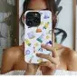 Watercolor Butterflies and Flowers Phone Case iPhone Samsung Cover Pixel 4901 - Image 1