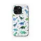 Watercolor Dinosaur Parade Art Phone Case iPhone Samsung Cover Pixel 7567 - Image 1