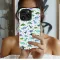 Watercolor Dinosaur Parade Art Phone Case iPhone Samsung Cover Pixel 7567 - Image 2