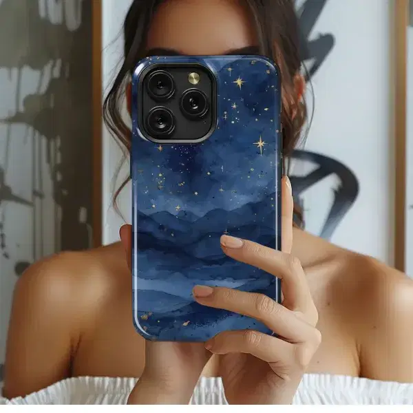 Watercolor Dot Pattern Design Phone Case iPhone Samsung Cover Pixel 5120 - Image 1
