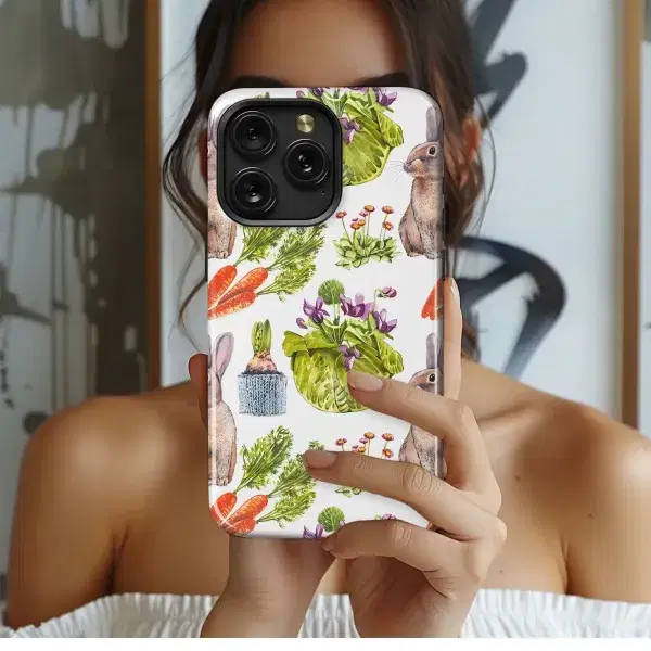 Watercolor Fall Harvest Print Phone Case iPhone Samsung Cover Pixel 5435 - Image 1