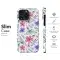 Watercolor Floral Garden Design Phone Case iPhone Samsung Cover Pixel 5218 - Image 7