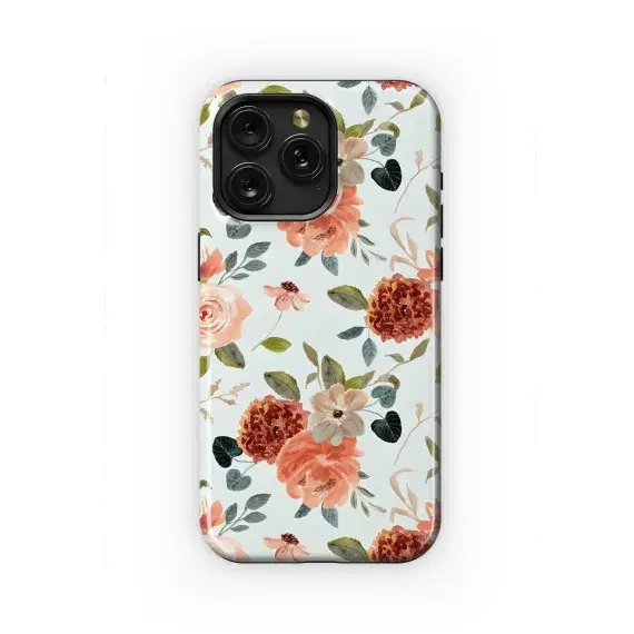 Watercolor Floral Seamless Pattern Phone Case iPhone Samsung Cover Pixel 2347 - Image 1