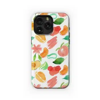 Watercolor Fruit Medley Phone Case iPhone Samsung Cover Pixel 5179 - Image 1