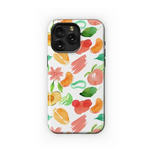 Watercolor Fruit Medley Phone Case iPhone Samsung Cover Pixel 5179