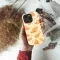 Watercolor Golden Croissant Print Phone Case iPhone Samsung Cover Pixel 5432 - Image 4