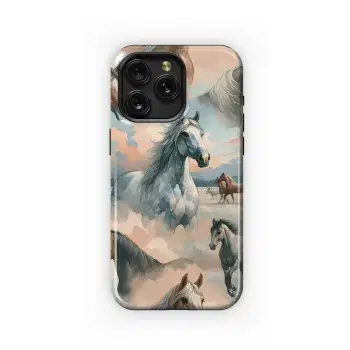 Watercolor Horse Phone Case iPhone Samsung Cover Pixel 2882 - Image 1