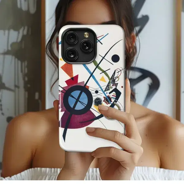 Watercolor Leaves Pattern Phone Case iPhone Samsung Cover Pixel 5118 - Image 1