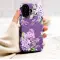 Watercolor Lilac Floral Art with Gold Accents Phone Case Cover for iPhone 17 Pro Max 16 15 Plus 14 13 Mini Samsung S26 S25 Pixel 10 9 9827 - Image 1