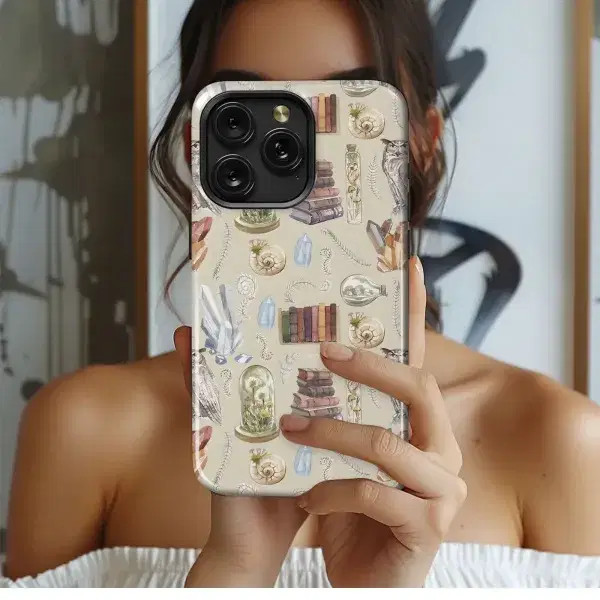 Watercolor Mermaid Pattern Phone Case iPhone Samsung Cover Pixel 5183 - Image 1