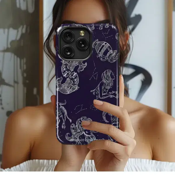 Watercolor Ocean Treasures Pattern Phone Case iPhone Samsung Cover Pixel 5182 - Image 1