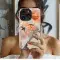 Watercolor Orange Sweet Flowers Phone Case iPhone Samsung Cover Pixel 2599 - Image 1