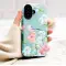 Watercolor Orchid Garden with Bird and Butterfly Phone Case Cover for iPhone 17 Pro Max 16 15 13 Samsung S26 S25 Pixel 10033 - Image 1