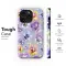 Watercolor Pansy Floral Garden Illustration Phone Case Cover for iPhone 17 Pro Max 16 15 Plus 14 13 Mini Samsung S26 S25 Pixel 10 9 9825 - Image 6