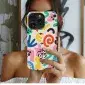 Watercolor Pattern Italian Lemons Figs Phone Case iPhone Samsung Cover Pixel 5329 - Image 1