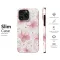 Watercolor Pink Cherry Blossom Floral with Cute Hearts Phone Case Cover for iPhone 17 Pro Max 16 15 13 Samsung S25 S24 Pixel 9373 - Image 7
