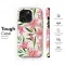 Watercolor Pink Lily Garden Bloom Phone Case iPhone Samsung Cover Pixel 7590 - Image 6