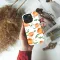 Watercolor Pumpkin Patch Vine Art Phone Case iPhone Samsung Cover Pixel 7929 - Image 4