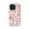 Watercolor Red Ribbon Pattern Phone Case iPhone Samsung Cover Pixel 5178 - Image 1