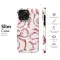 Watercolor Red Ribbon Pattern Phone Case iPhone Samsung Cover Pixel 5178 - Image 7