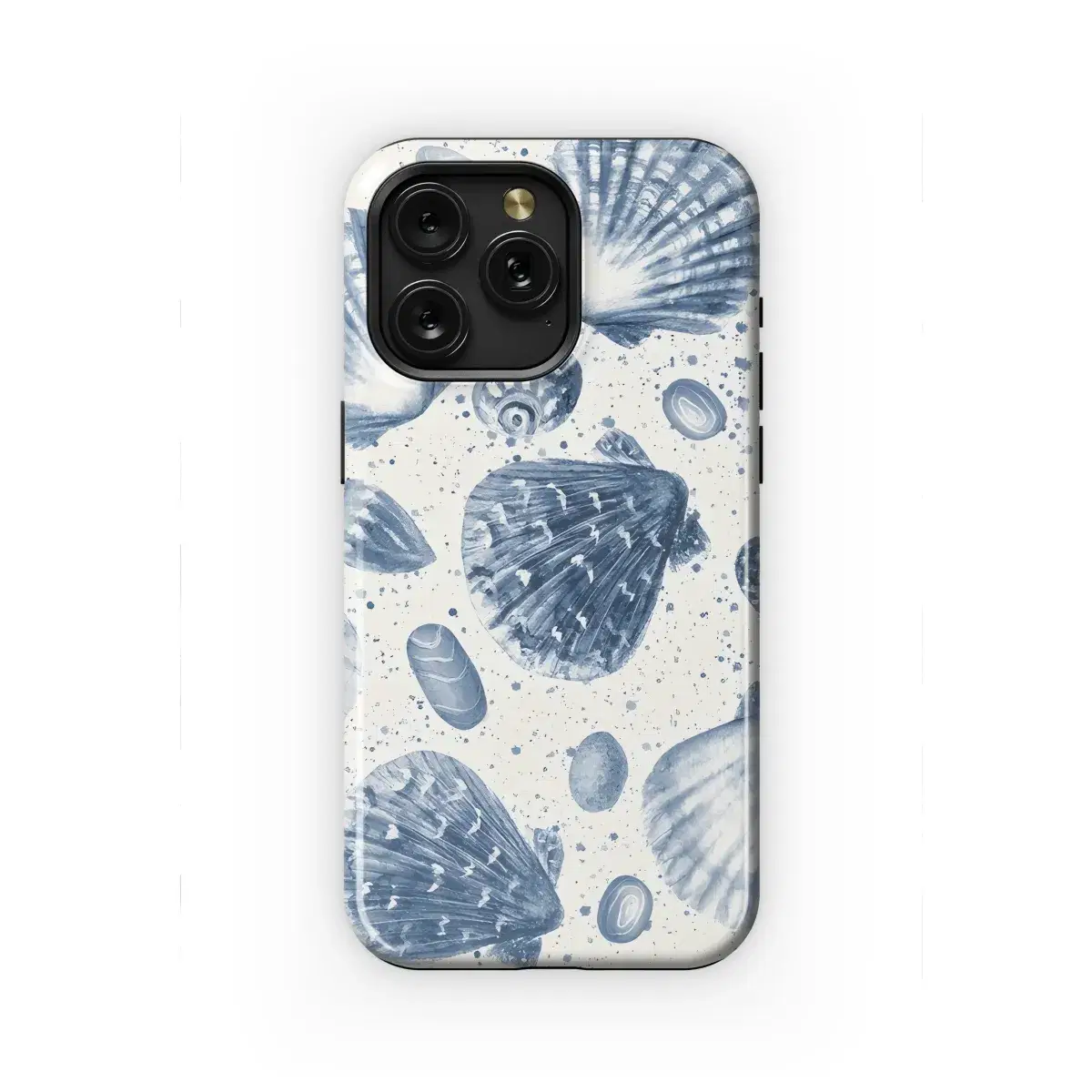 Watercolor Seashells Pattern Phone Case iPhone Samsung Cover Pixel 2332 - Image 1