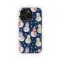 Watercolor Snowman Pattern Festive Winter Illustration Phone Case Cover for iPhone 17 Pro Max 16 15 13 Samsung S25 S24 Pixel 8740 - Image 1
