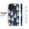 Watercolor Snowman Pattern Festive Winter Illustration Phone Case Cover for iPhone 17 Pro Max 16 15 13 Samsung S25 S24 Pixel 8740 - Image 6