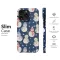 Watercolor Snowman Pattern Festive Winter Illustration Phone Case Cover for iPhone 17 Pro Max 16 15 13 Samsung S25 S24 Pixel 8740 - Image 7