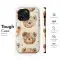 Watercolor Teddy Bears Pattern Phone Case iPhone Samsung Cover Pixel 5063 - Image 6