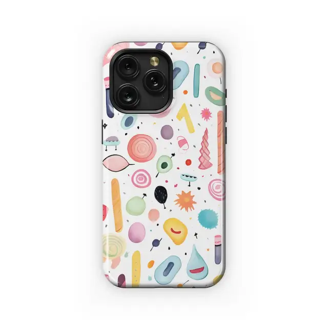 Watercolor Whimsical Pattern
 Phone Case iPhone Samsung Cover Pixel 5153