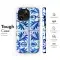 Watercolour Floral Tile Phone Case iPhone Samsung Cover Pixel 3454 - Image 6