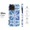 Watercolour Floral Tile Phone Case iPhone Samsung Cover Pixel 3454 - Image 7