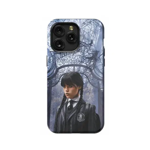 Wednesday Addams Enid Ophelia Window Phone Case iPhone Samsung Pixel & More #243 - Image 1