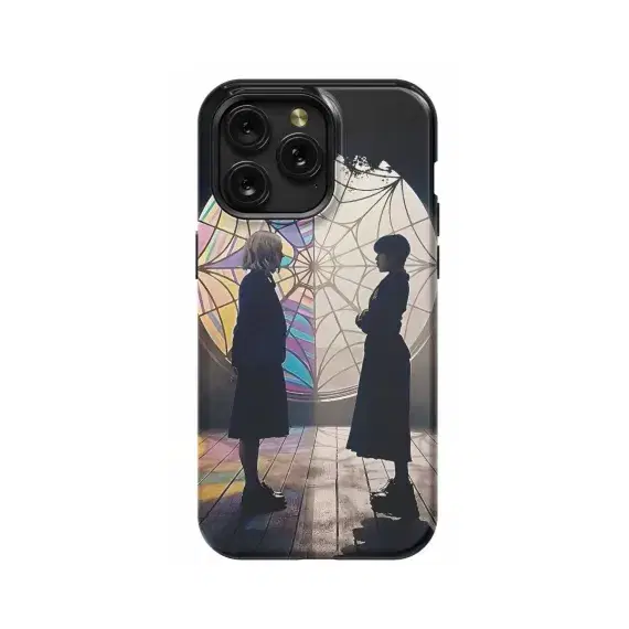 Wednesday Addams Enid Ophelia Window Phone Case iPhone Samsung Pixel & More #283 - Image 1