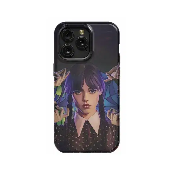 Wednesday Addams Enid Ophelia Window Phone Case iPhone Samsung Pixel & More #51 - Image 1