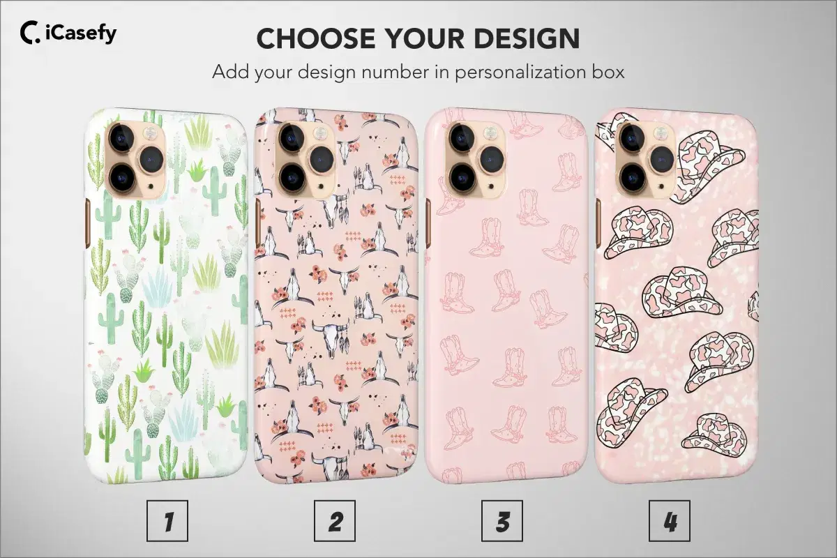 Western Country Phone Case Cowgirl Aesthetic Cowboy Cover - Image 1