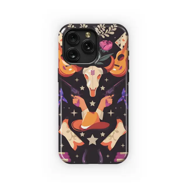 Western Cowboy Phone Case iPhone Samsung Cover Pixel 3204