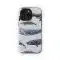 Whale Pattern Seamless Blue Phone Case iPhone Samsung Cover Pixel 2114 - Image 1