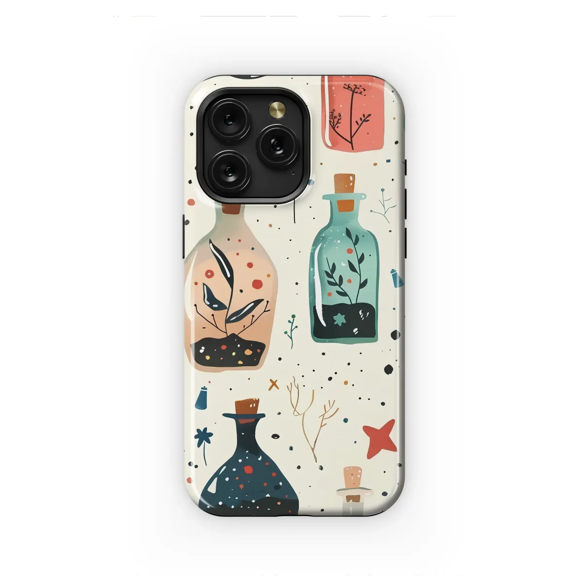 Whimsical Apothecary Botanical Potions Phone Case iPhone Samsung Cover Pixel 7449 - Image 1