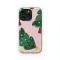 Whimsical Christmas Tree Doodle Festive Pattern Phone Case Cover for iPhone 17 Pro Max 16 15 Plus 14 13 Mini Samsung S25 S24 Pixel 10 9 8426 - Image 1