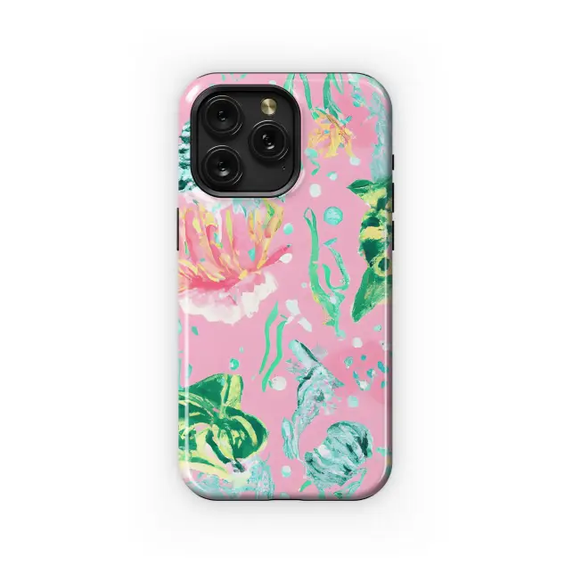 Whimsical Coral Reef Phone Case iPhone Samsung Cover Pixel 3612
