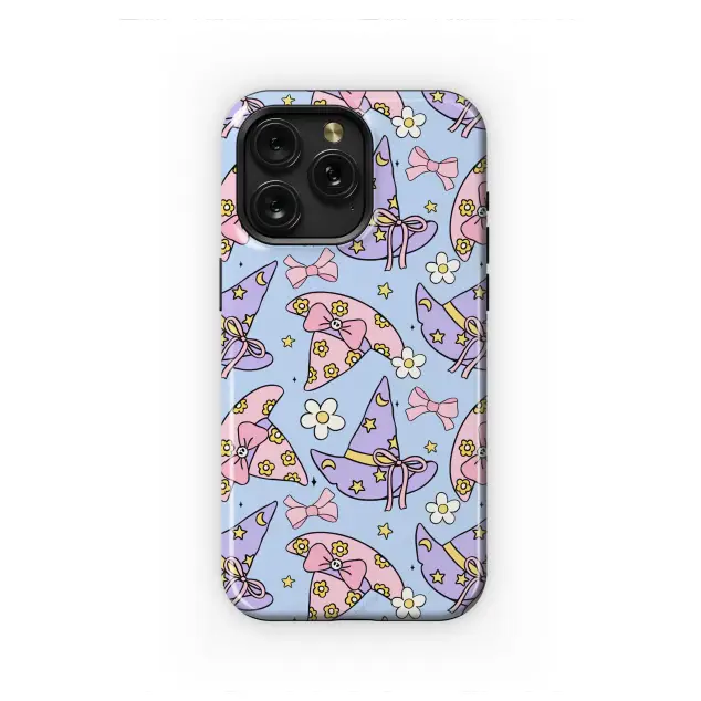 Whimsical Pastel Magic Celestial Pattern Phone Case iPhone Samsung Cover Pixel 7644