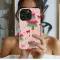 Whimsical Pink Christmas Tree Holiday Pattern Phone Case Cover for iPhone 17 Pro Max 16 15 Plus 14 13 Mini Samsung S25 S24 Pixel 10 9 8619 - Image 2