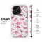 Whimsical Pink Watercolor Dinosaurs Phone Case iPhone Samsung Cover Pixel 7647 - Image 6